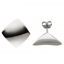 Ohrstecker eckig 925 Sterlingsilber Ohrringe Silberohrringe