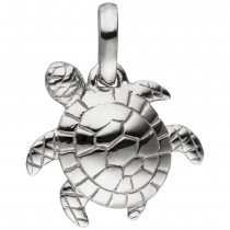 Anhänger Schildkröte 925 Sterlingsilber Silberanhänger