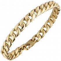 Panzerarmband 585 Gelbgold 21cm Armband Goldarmband