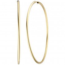 Creolen 585 Gelbgold Ohrringe Goldohrringe