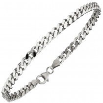 Panzerarmband 925 Sterlingsilber 21cm Armband Silberarmband