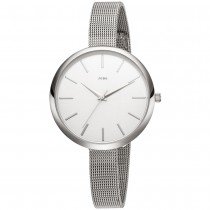Damen Armbanduhr Quarz Analog Edelstahl schmales Armband
