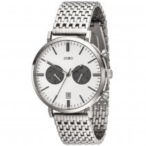 Herren Armbanduhr Quarz Analog Edelstahl Datum Herrenuhr