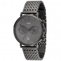 Herren Armbanduhr Quarz Analog Edelstahl Datum Herrenuhr