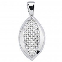 Anhänger 925 Sterlingsilber 39 Zirkonia Silberanhänger