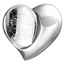 Anhänger Herz 925 Sterlingsilber eismatt Herzanhänger Silberanhänger