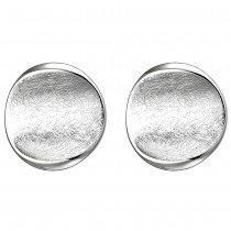 Ohrstecker 925 Sterlingsilber eismatt Ohrringe Silberohrringe