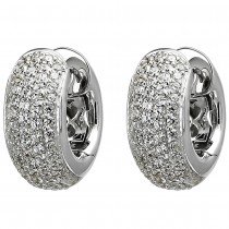 Creolen 925 Sterlingsilber 146 Zirkonia Ohrringe Silbercreolen Silberohrringe