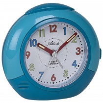 Wecker für Kinder Quarz analog Kinderwecker blau mit Licht
