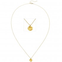 Collier 750 Gold Gelbgold matt 45 cm