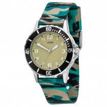 JOBO Kinder Armbanduhr Quarz Analog Edelstahl Kinderuhr