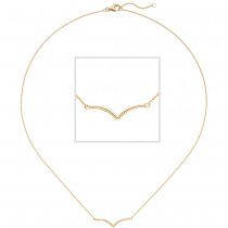 Collier Halskette 585 Gold Gelbgold 45 cm