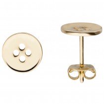 Ohrstecker Knöpfe 333 Gold Gelbgold