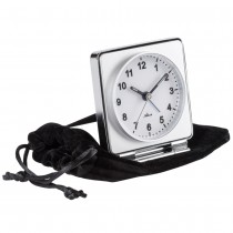 Atlanta 1116/0 Wecker Reisewecker Quarz analog Zifferblatt weiß