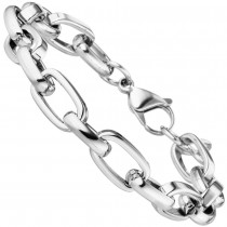 Armband aus Edelstahl 22 cm