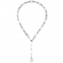 Y-Collier Halskette Edelstahl 55 cm