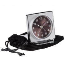 Atlanta 1116/3 Wecker Reisewecker Quarz analog Zifferblatt braun