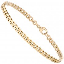 Panzerarmband 333 Gold Gelbgold 21 cm Armband Goldarmband 9.9g