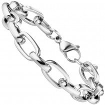 Armband aus Edelstahl 22 cm