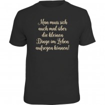 Fun T-Shirt - kleine Dinge