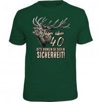 Fun T-Shirt - Jäger über 40
