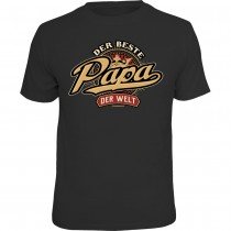 Fun T-Shirt - der beste Papa der Welt