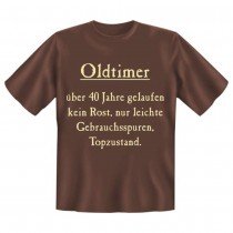 Fun T-Shirt Oldtimer über 40