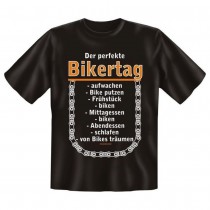 Fun T-Shirt Bad Bone Biker Tag