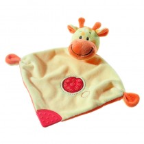 Mes Amis Baby Spielzeug  Schnuffeltuch Giraffe 28cm