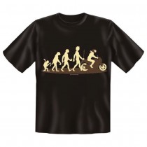 Fun T-Shirt Evolution zum Biker