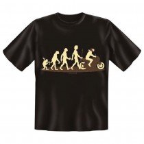 Fun T-Shirt Evolution zum Biker
