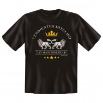 Fun T-Shirt Verdientes Mitglied - Clun der Ruheständler