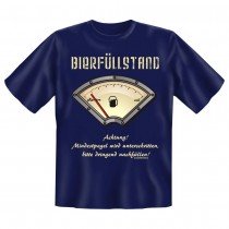Fun T-Shirt Bier Füllstand