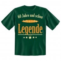 Fun T-Shirt lebende Legende - 60 Jahre