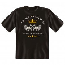 Fun T-Shirt Verdientes Mitglied - Clun der Ruheständler