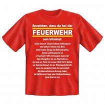 Fun T-Shirt Du könntest bei der Feuerwehr sein