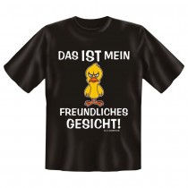 Fun T-Shirt Böser Vogel Das ist mein freundliches Gesicht