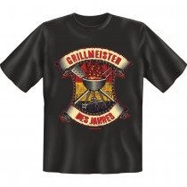Fun T-Shirt - Grillmeister des Jahres
