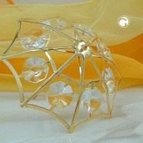 Regenschirm mit Glas-Steinen