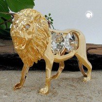Sternzeichen Löwe mit Glas-Steinen