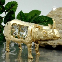 Nashorn mit Glas-Steinen