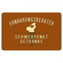 Frühstücksbrettchen Brotzeitbrettchen - Berater Getränke