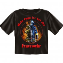 Kids Fun T-Shirt Papa ist bei der Feuerwehr