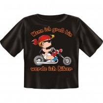Kids Fun T-Shirt Ich werde Biker