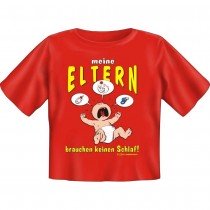 Kids Fun T-Shirt Meine Eltern brauchen keinen Schlaf