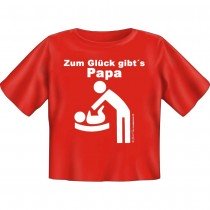 Kids Fun T-Shirt Zum Glück gibts Papa