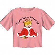 Kids Fun T-Shirt Unsere kleine Prinzessin