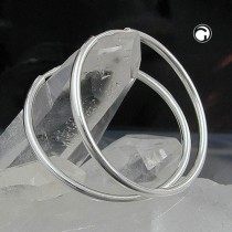 Creolen Ohrringe 30mm 925 Sterlingsilber
