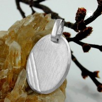 Anhänger Gravurplatte 925 Sterlingsilber