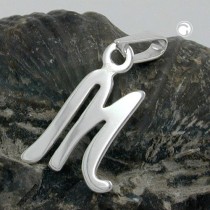 Anhänger Buchstabe M 925 Sterlingsilber